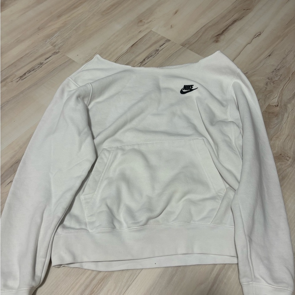 Nike Off the Shoulder Sweatshirt